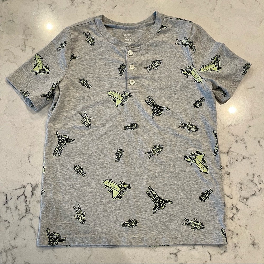 Carter’s Rocket and Astronaut Short-Sleeve T-Shirt